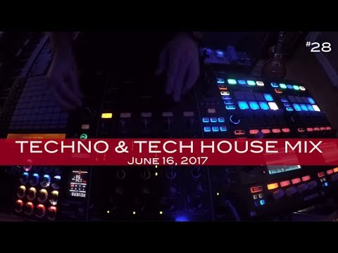 Techno & Tech House Mix Deep Underground House Dance June 16,  2017 60 Minutes