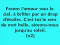 Kaïn Adam Et Eve Lyrics