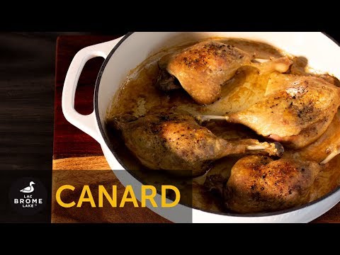 Cuisson de cuisses de canard rôties