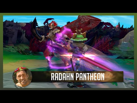 I put RADAHN in League of Legends | Pantheon Custom Skin |