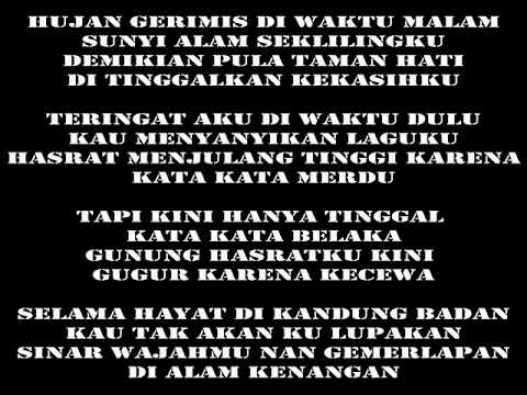 Karaoke Lgm. ALAM KENANGAN Mus Mulyadi Keroncong Beat