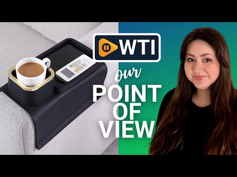 HMASYO Couch Cup Holder Tray - WTI product video review