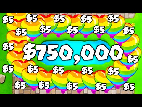 How I Made $750,000 in 3 SECONDS (NO HACKS) INSANE LATEGAME! (Bloons TD Battles)