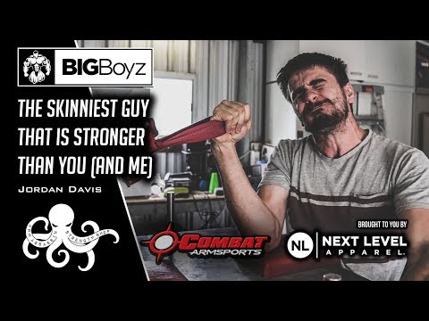 The Skinniest Guy That is STRONGER than you (And Me) | Jordan Davis