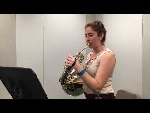 2017-2018 TMEA Middle School All-Region Horn etude #2