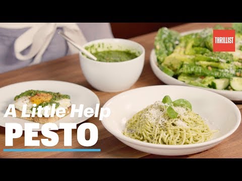 How to Make Pesto the Right Way || A Little Help: Pesto