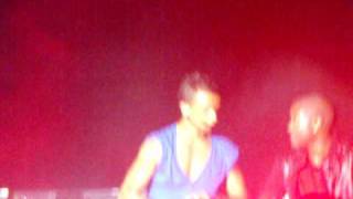 JLS - Aston getting more fuel 18/07/10 Peterborough Embankment