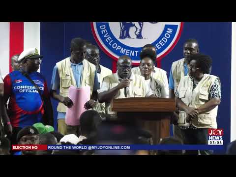 NPP decides: John Boadu elected NPP National Chairperson.