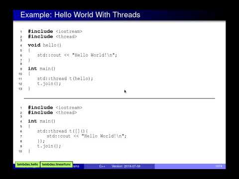 SENG 475 Lecture 27 (2019-07-09) — Concurrency