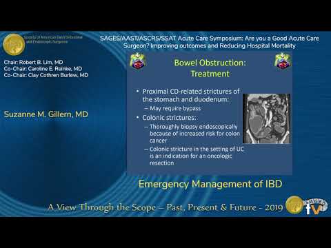 Emergency Management of IBD