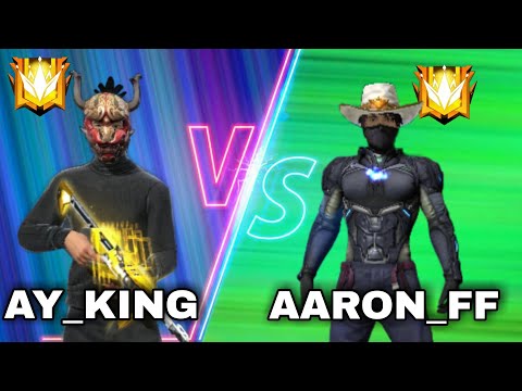 Ay King vs AARON ff shar like subscribe