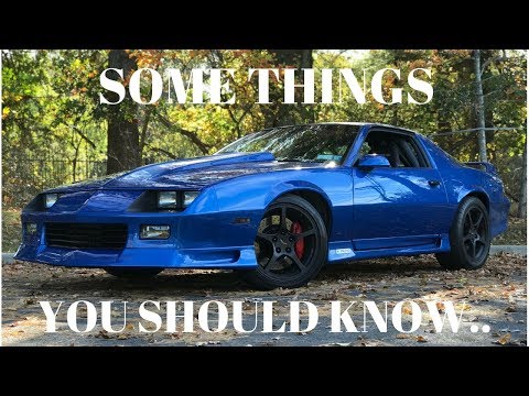 LS Swapping a Thirdgen. The Parts I Used, And What I Would Recommend