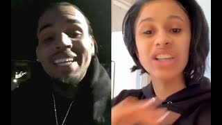 Chris Brown OFFERS to send Cardi B Flowers AFTER Offset doesn’t SHOW UP