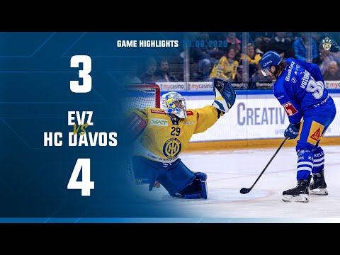 Game Highlights: EVZ vs HC Davos 3:4 (SO)