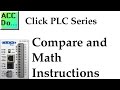 Click PLC Compare And Math Instructions