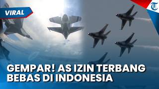 Surat Rahasia Kemlu soal Izin Terbang AS Bocor ke Publik! Indonesia Terancam Terseret Konflik Besar