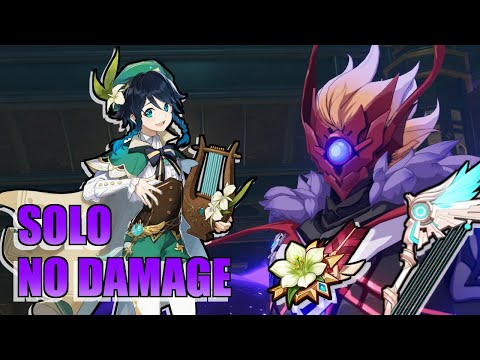 C0 Venti Solo vs Childe NO DAMAGE