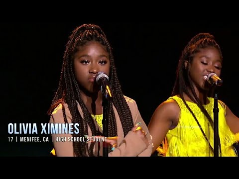 Olivia, Proud Mary by Tina Turner | American Idol Olivia Ximines Rollin on, youngest contestant 2020