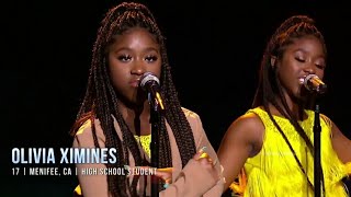 Olivia, Proud Mary by Tina Turner | American Idol Olivia Ximines Rollin on, youngest contestant 2020