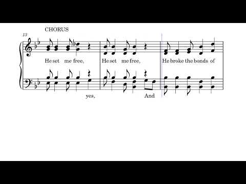 He Set Me Free - Albert E Brumley