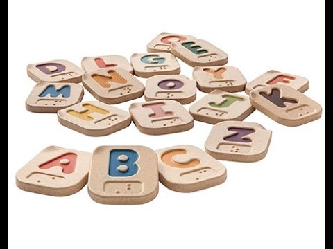 PlanToys | Brailie Alphabet A Z