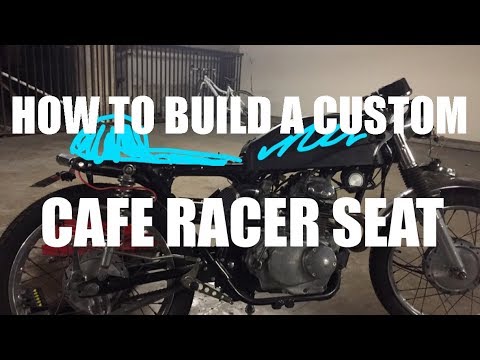 How to Build a Cafe Racer Seat CHEAP!