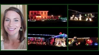 50+ CHRISTMAS LIGHTS!!  Come take a ride with us!