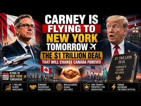 Carney Is Flying to New York Tomorrow — The $1 Trillion Deal That Will Change Canada Forever