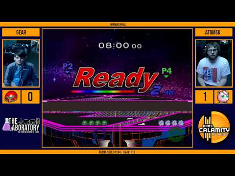 Ultra S@LT #134 - Gear (Samus) vs Atomsk (Puff) - Winners Final - Melee