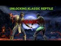 MK Mobile Doing A PERFECT On KLASSIC REPTILE Unlocking Diamond Klassic Reptile