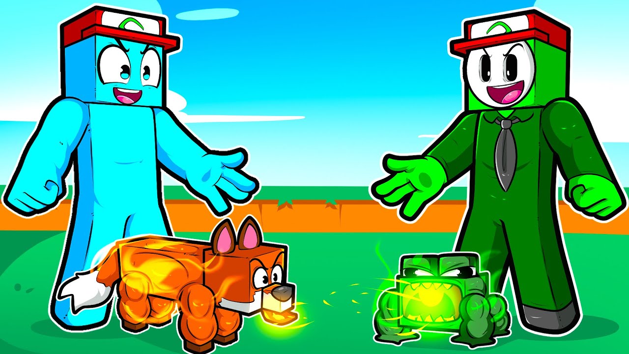 Virei um Mestre Petmon no Minecraft!