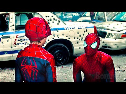 Spider-Man VS Rhino | Final Scene | The Amazing Spider-Man 2 | CLIP ???? 4K