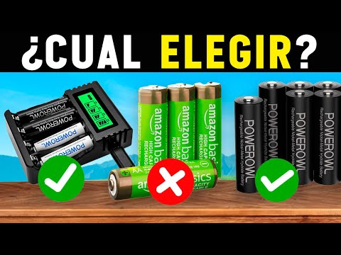 😮 Las 5 Mejores Baterias Recargables Amazon 2025 (Duracell- Energizer Aa...etc)