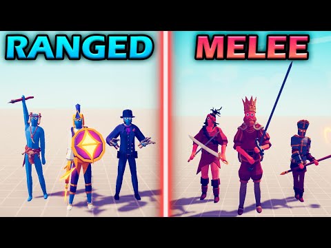 RANGED vs MELEE - Totally Accurate Battle Simulator | TABS