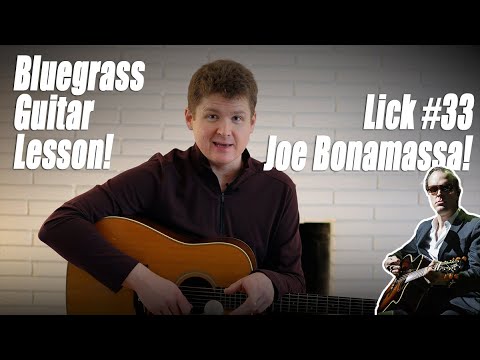 When Joe Bonamassa Plays Bluegrass! | Lick #33 - BLUEGRASS Guitar Lesson With TAB