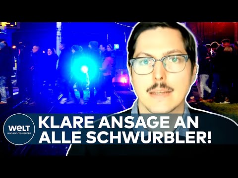 CORONA-DEMOS: "Das Problem ist ein fiktives! Es gibt keine Corona-Diktatur!" I WELT Interview