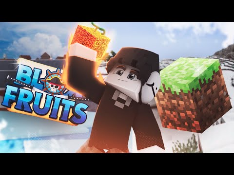 Waikol -  BLOX FRUITS BUT... IN MINECRAFT?  😱