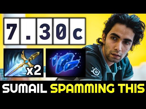 SUMAIL keep spamming Shadow Fiend with Double Falcon Blade Build