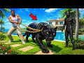 Franklin At Home Black Panther GTA 5 Telugu Gameplay Dhanu Dino