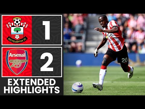 EXTENDED HIGHLIGHTS: Southampton 1-2 Arsenal | Premier League