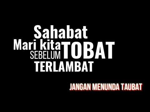 JANGAN MENUNDA TAUBAT