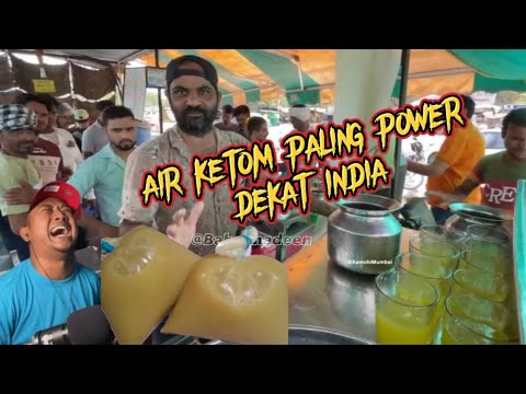 AIR KETUM INDIA PADU !! #review #streetfood