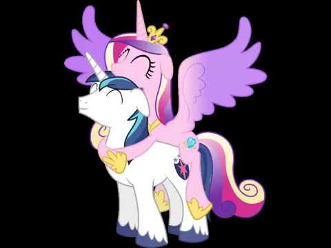 Mlp Cadence and Shining Armor rainbows