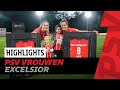 Laatste COMPETITIEDUEL en afscheid VAN LUNTEREN en CARRERAS ? | HIGHLIGHTS PSV Vrouwen - Excelsior