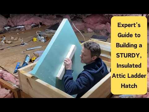 Expert's Guide to Building a STURDY, Insulated Attic Ladder Hatch