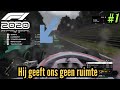 Hij geeft ons geen ruimte! - F1 2020 Multiplayer #1