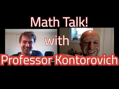 Math Talk! with Professor Alex Kontorovich