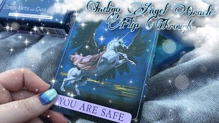 Indigo Angel Oracle cards by Doreen Virtue Flipthrough of each card!