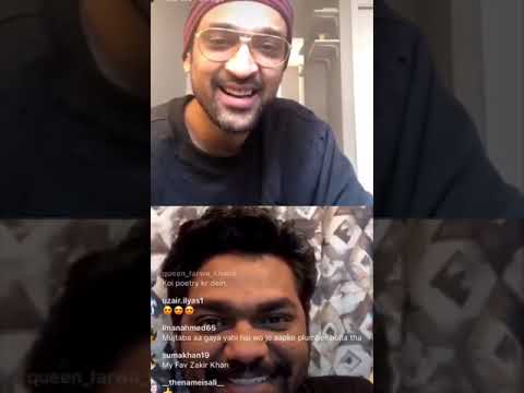 Two of my Favourite Artist (Live Session) Ali Sethi & Zakir Khan ♥️