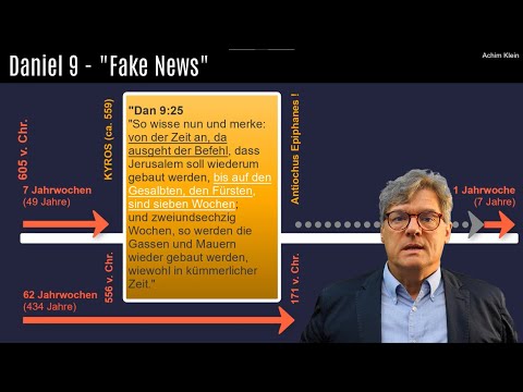 Kap. 121-16: Daniel 9 - Falsche Auslegungen